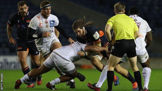 Ben Toolis has helped Edinburgh reach the European Challenge Cup quarter-finals this season