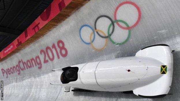 Jamaican women's bobsleigh team