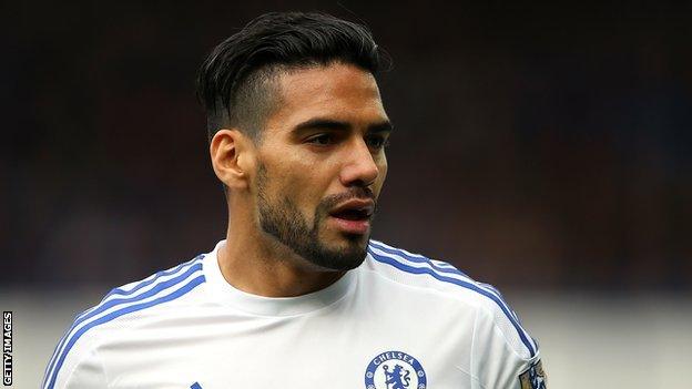 Chelsea striker Radamel Falcao