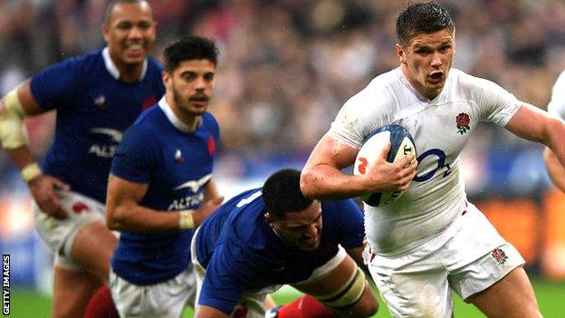 England v France in 2020 Six Nations