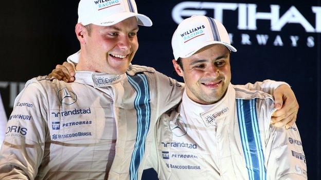 Valtteri Bottas and Felipe Massa to stay at Williams