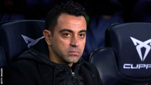 Barcelona manager Xavi