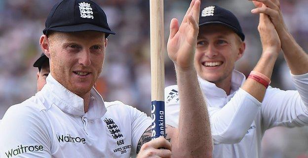 Ben Stokes and Joe Root