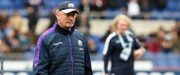 Scotland head coach Vern Cotter