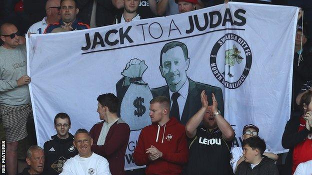 Huw Jenkins had come under increasing criticism from some sections of supporters