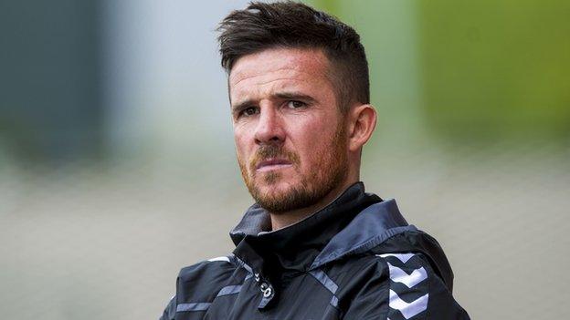 Clyde manager Barry Ferguson