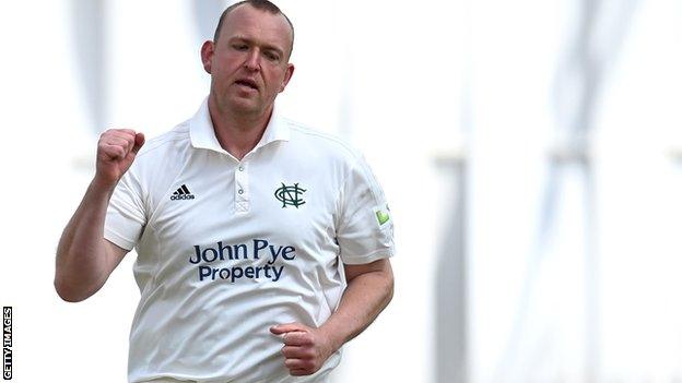 Nottinghamshire seam bowler Luke Fletcher