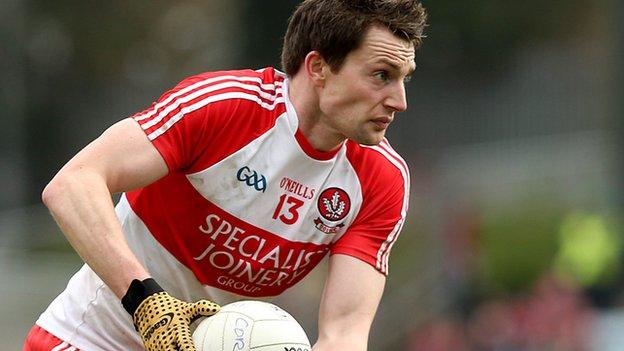 James Kielt came to Derry's rescue with a late point to secure a draw against Clare