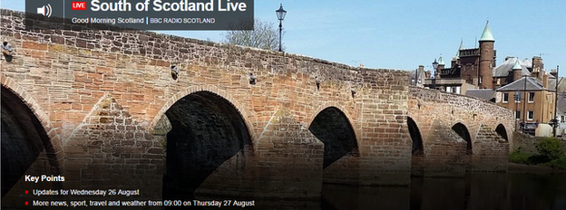 South of Scotland Live