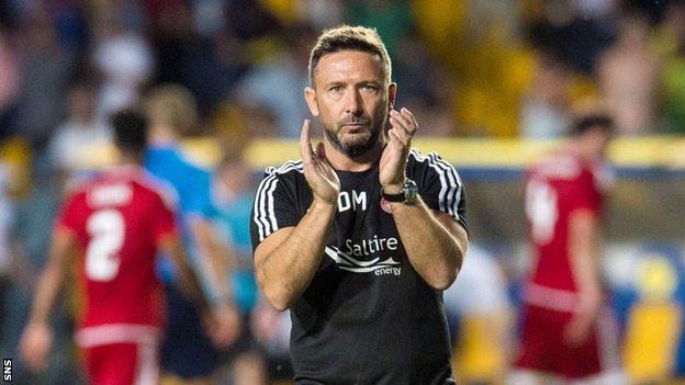 Aberdeen boss Derek McInnes