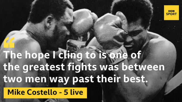 Muhammad Ali and Joe Frazier met for the third time in 1975, a bout known as the 'Thrilla in Manila'