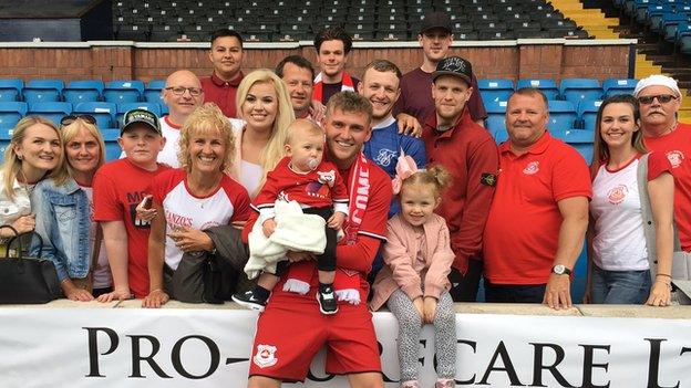 Glenafton match-winner Alan Cairns