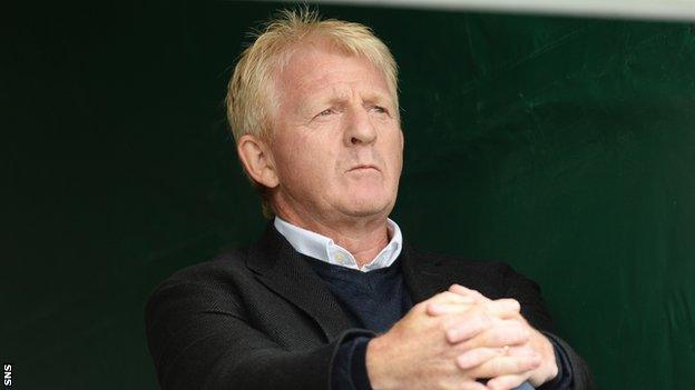 Scotland coach Gordon Strachan