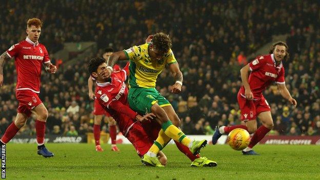 Onel Hernandez scores Norwich's winner