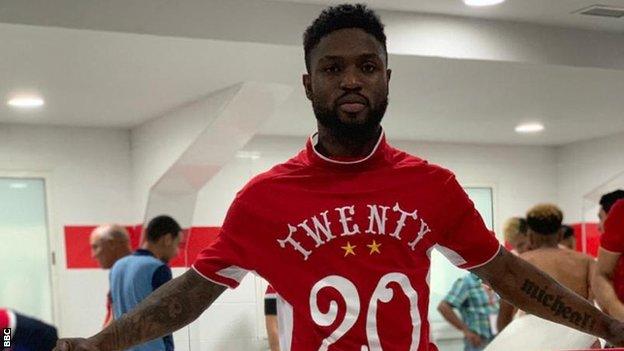 Nigeria and Wydad Casablanca's Michael Babatunde