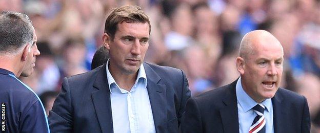 Alan Stubbs and Mark Warburton