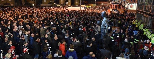 Charlton protest