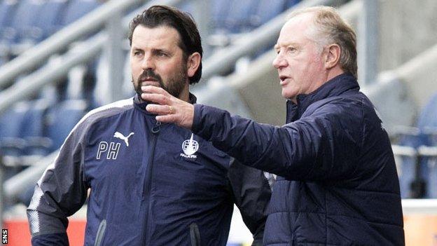 Paul Hartley and Jimmy Nicholl