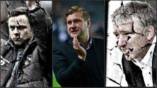 Paul Dickov, Karl Robinson, Martin Ling