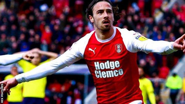 Ryan Williams celebrates his second-half goal against Blackburn