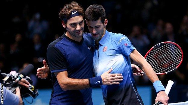 Federer and Djokovic