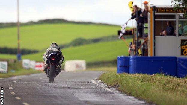 Armoy chequered flag