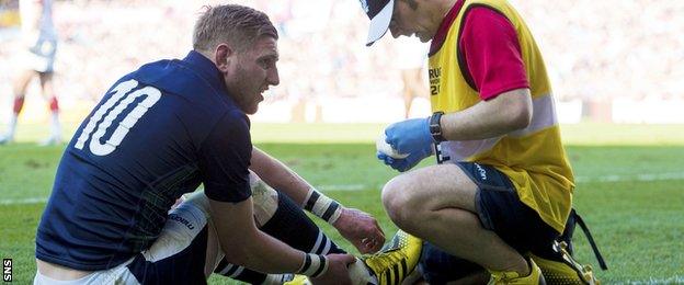 Scotland fly-half Finn Russell