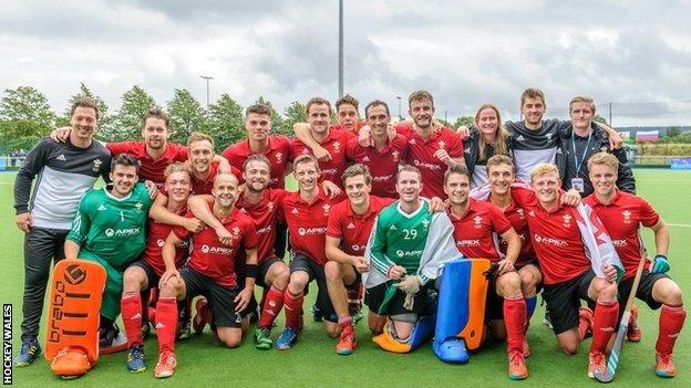 Team Wales men's hockey team