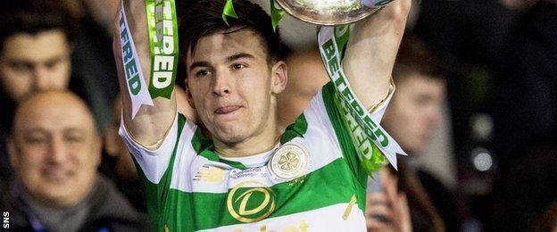 Celtic defender Kieran Tierney