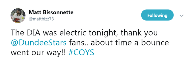 Matt Bissonnette tweet