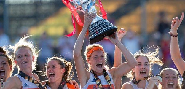 Netherlands lift the World Cup