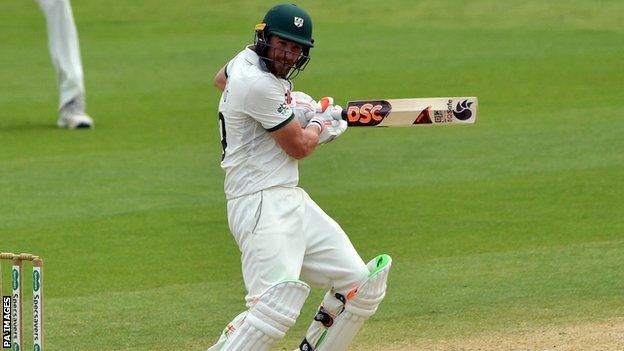 Worcestershire's Riki Wessels was forced to leave Northants in 2010 due to visa issues