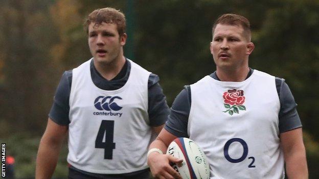 Dylan Hartley and Joe Launchbury