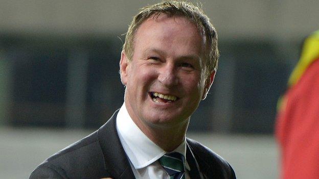 Northern Ireland manager Michael O'Neill