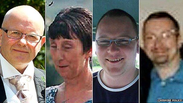 People who died in Bosley explosion