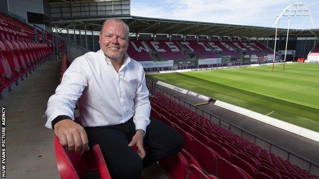 Scarlets executive chairman Simon Muderack took over at the region in 2020