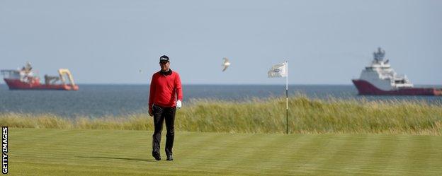 Robert Karlsson at Murcar Golf Links