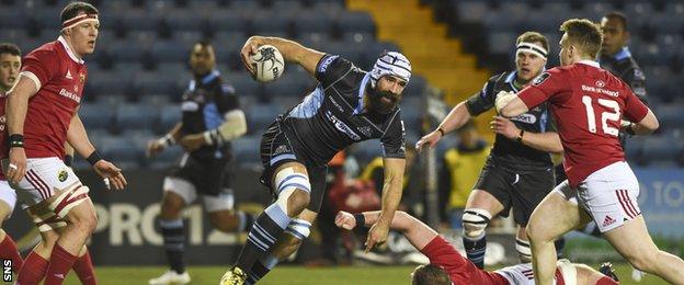 Josh Strauss may have forced his way into Vern Cotter's Scotland team for the Six Nations match in Italy with his man-of-the-match performance against Munster