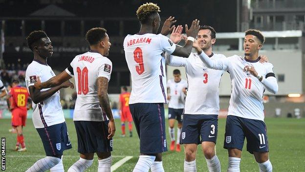 Jadon Sancho and Tammy Abraham