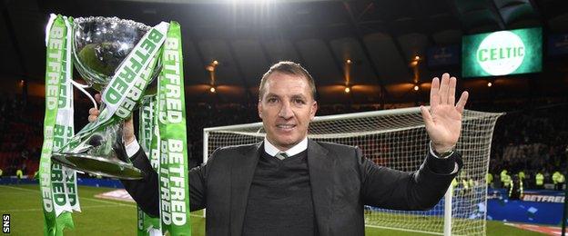 Celtic manager Brendan Rodgers