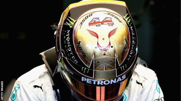 Hamilton helmet