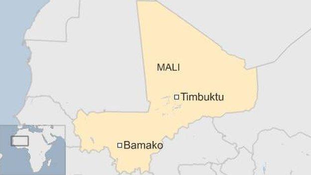 Map of Mali