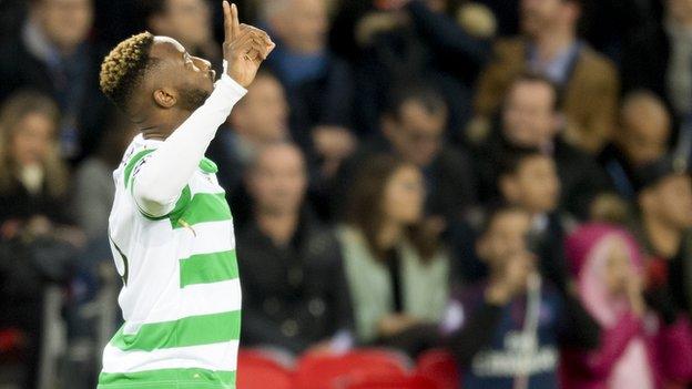 Celtic striker Moussa Dembele