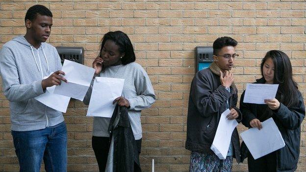 Students get results in London