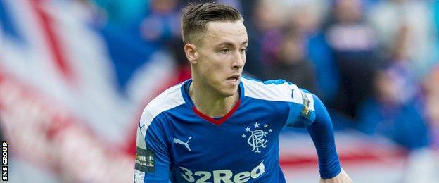 Rangers winger Barrie McKay