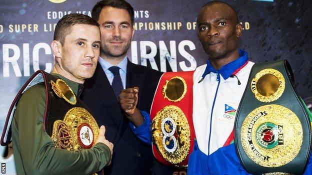 Ricky Burns and Julius Indongo