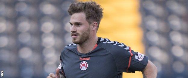 Clyde striker David Goodwillie