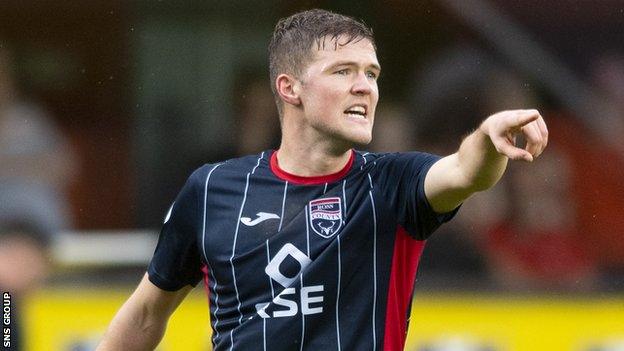 Blair Spittal is joining Motherwell from Ross County