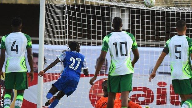 CAR's Karl Namnganda inflicts one of Nigeria's worst home defeats in history