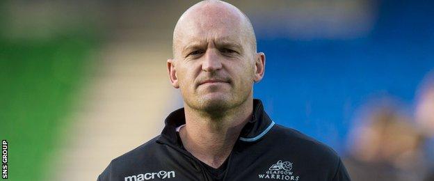 Glasgow head coach Gregor Townsend